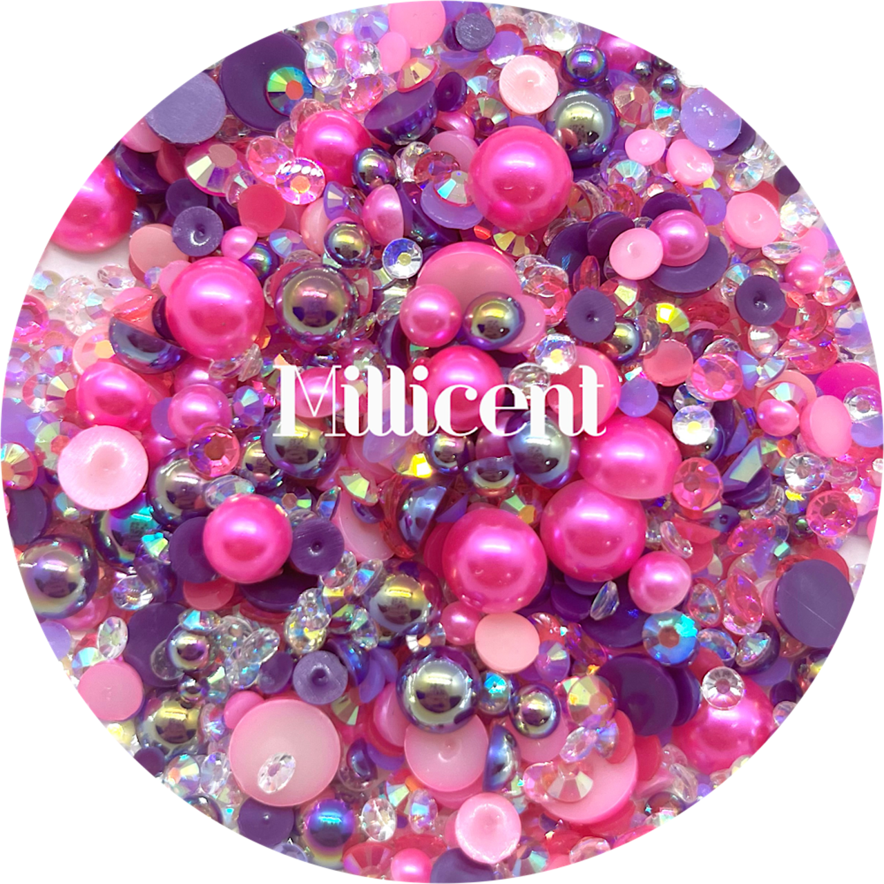 Flatback Pearl & Rhinestone Mix - Millicent by Glitter Heart Co.™
